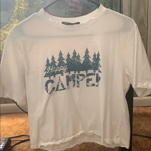 “Happy Camper” crop top